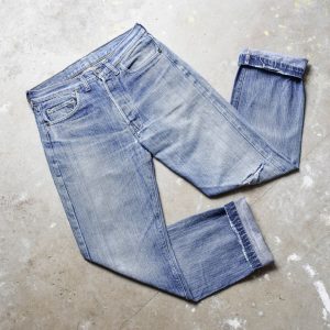 il_794xN.2360317348_2yh1 Vintage 60's Levi's Big E Single Stitch Selvedge 501 Jeans Indigo Denim Made in USA 29 x 32