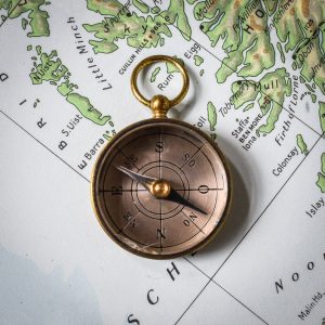 il_794xN.3190781882_qudi Vintage Antique 30's French Brass Pocket Compass Camping Hiking Bushcraft Gift Curiosity Nautica