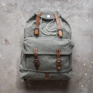 il_794xN.3263318146_fkfd Vintage 50's 1952' Swiss Army Salt And Pepper Rucksack Olive Green Swiss Army Backpack Tornister Swiss Army Bag Mountaineer Hiking