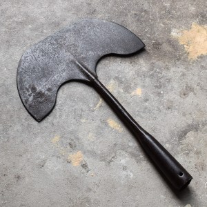 Antique Vintage 19th Century 1850s Nantucket New Bedfort Cape Cod Whaling Whale Blubber Flensing Knife Blade Tool Curiosity Oddity Forged Iron Decor