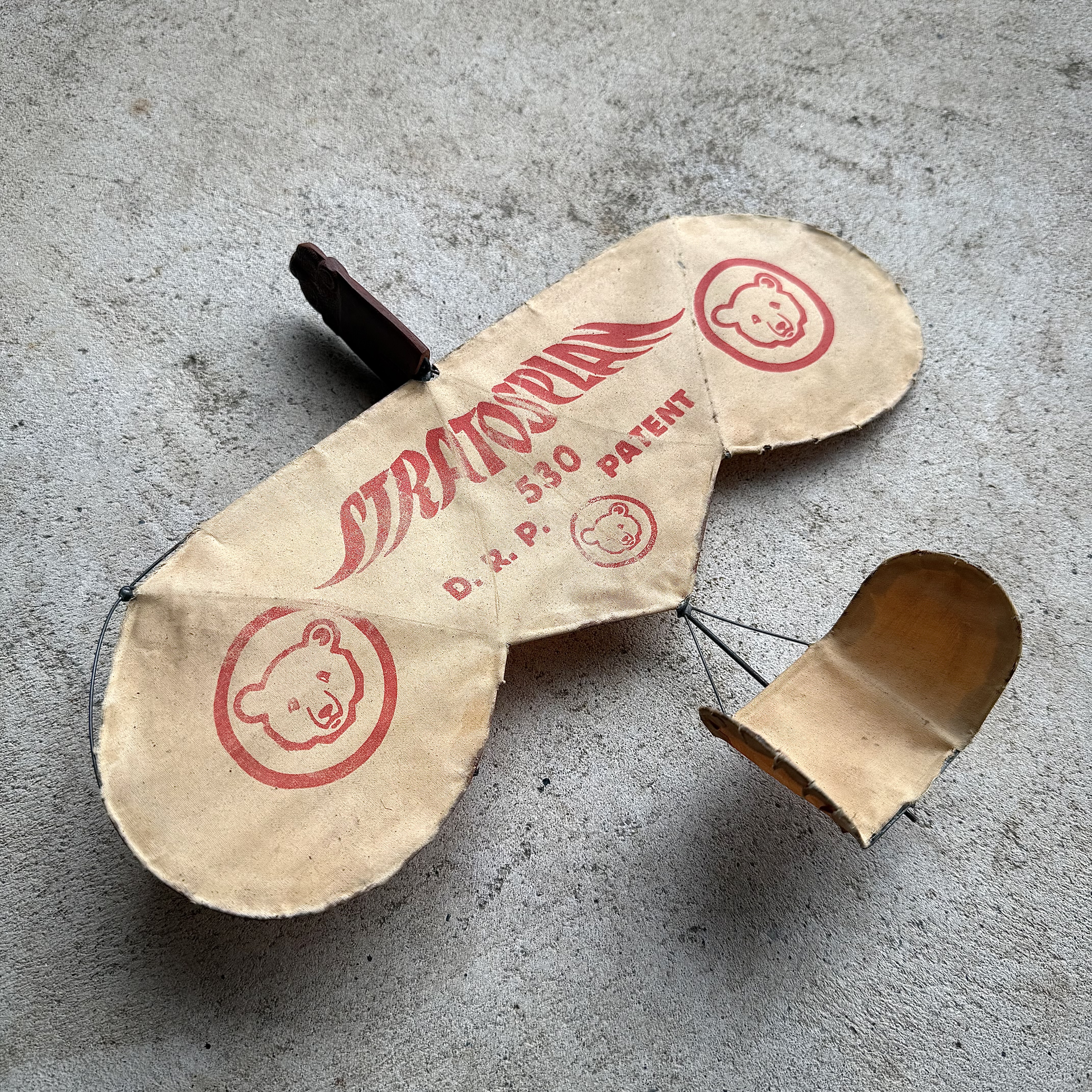 antique-vintage-30s-1930s-steiff-stratosplane-toy-plane-collection-decor-gift-curiosity (7)